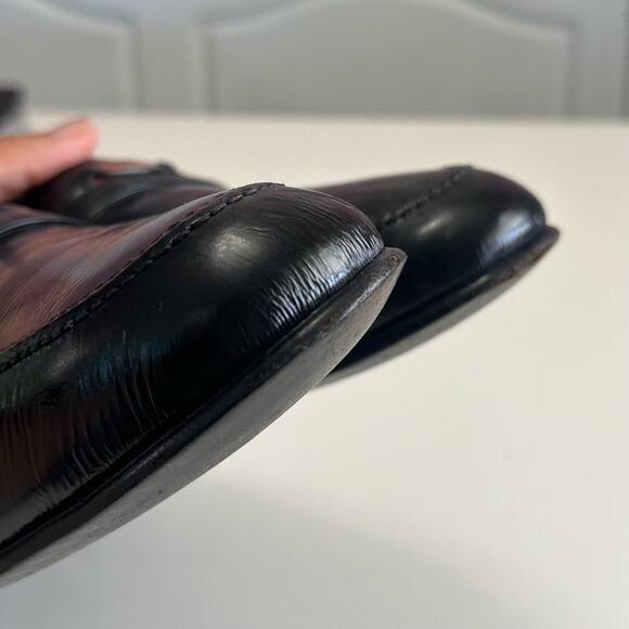 Vintage Gucci Men's loafers black size EU 44.5 US 11.5 - Picture 9 of 16